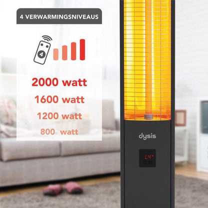 Dysis Comfort 2000W - Met Afstandsbediening